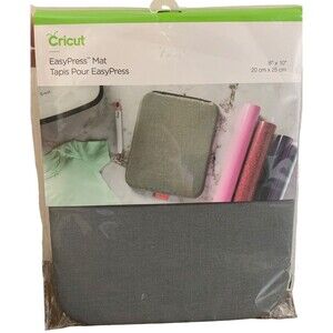 Cricut Imagine EasyPress Mat 8"x10" GRAY Heat-Resistant Press For Iron On New!